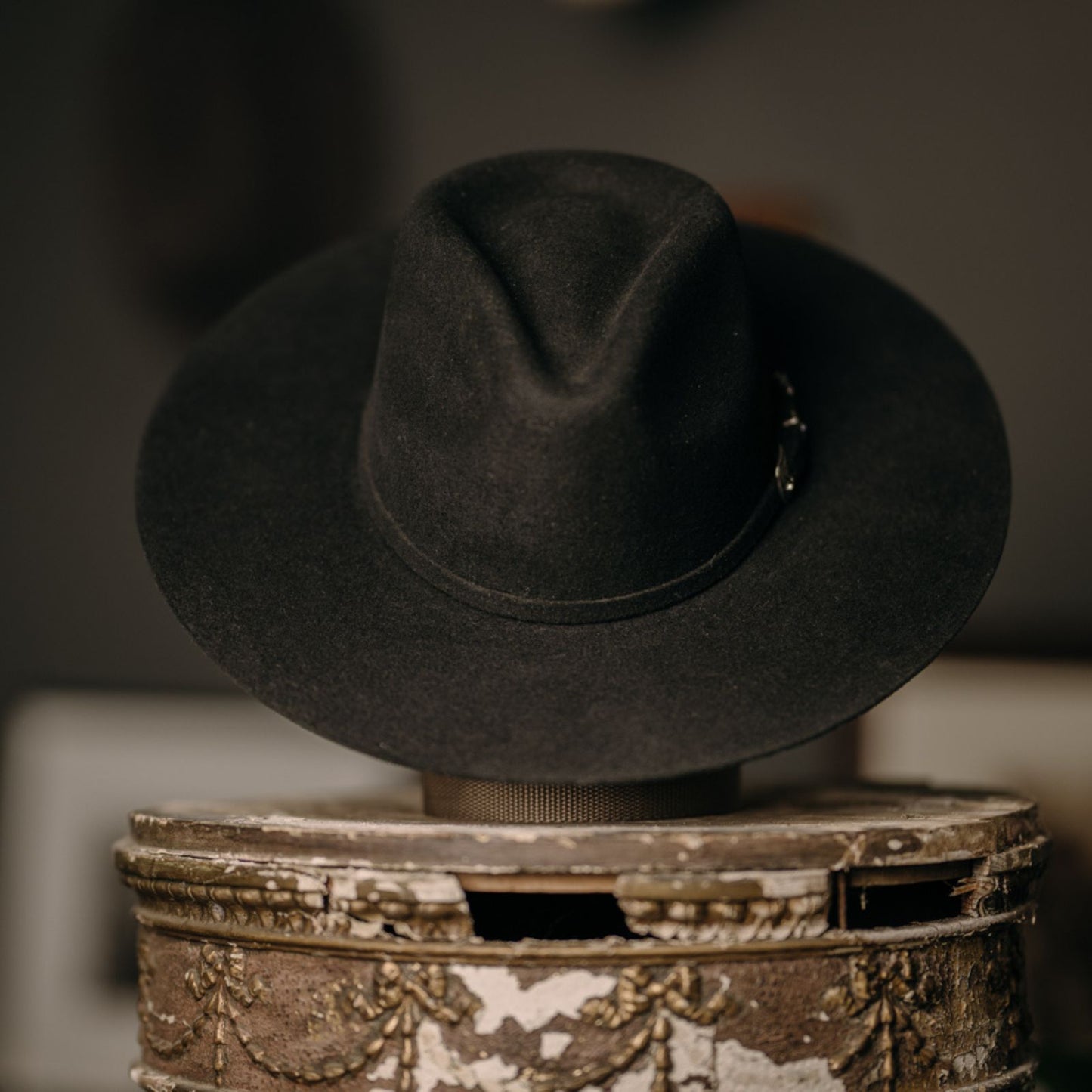Cara Teardroped Flat Brim Hat