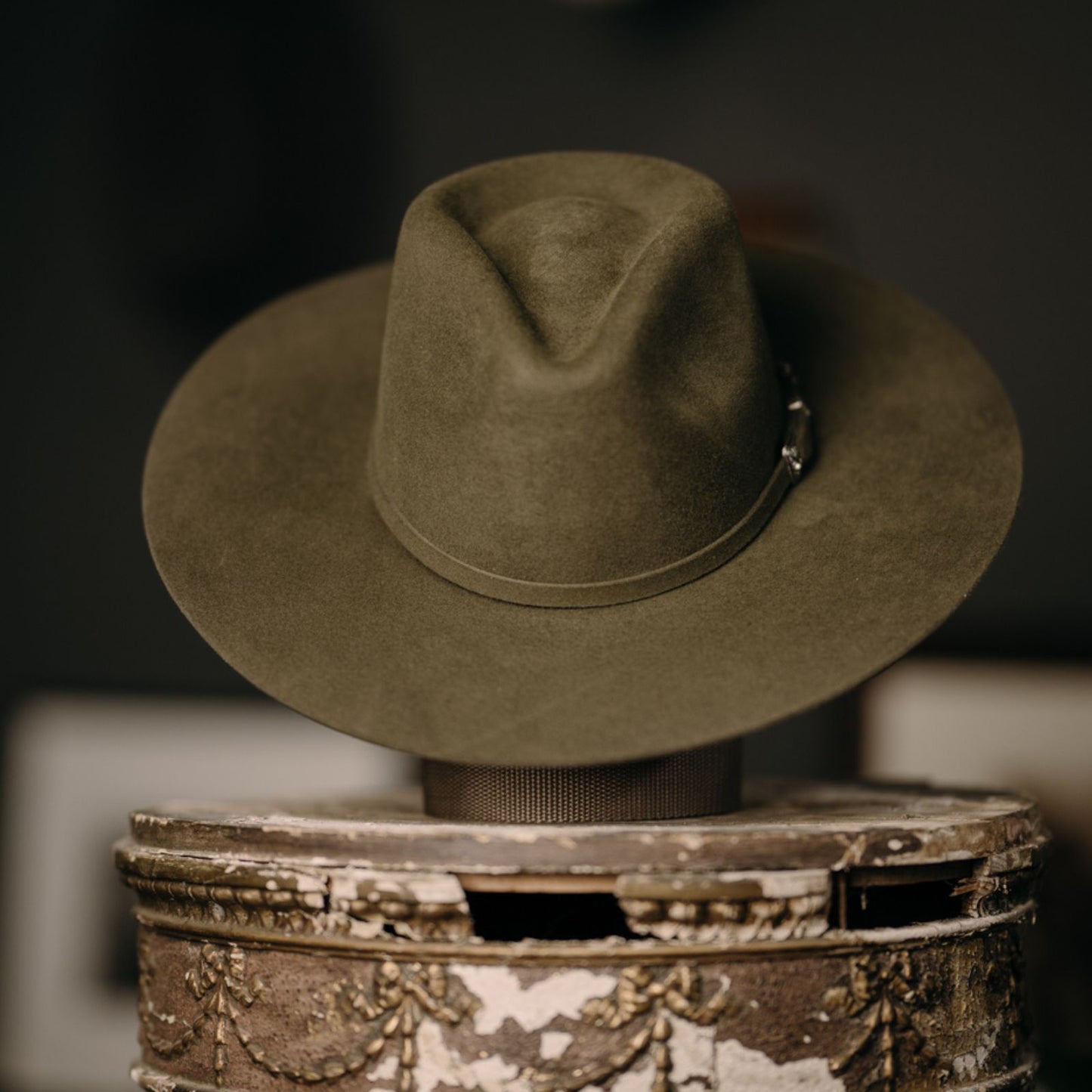 Cara Teardroped Flat Brim Hat