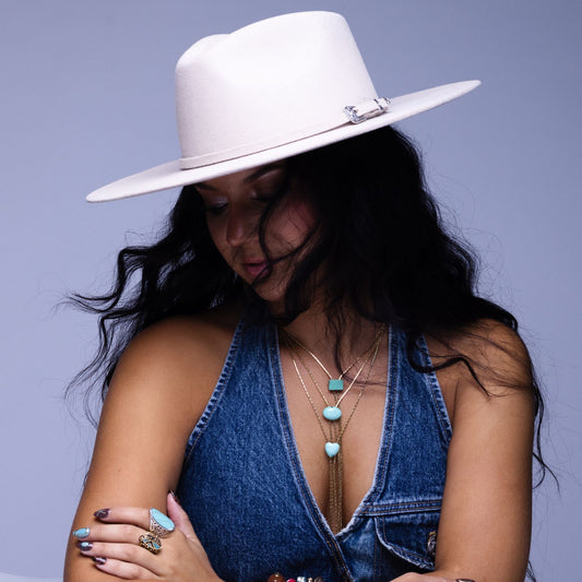 Turquoise Vintage Bolo: Dual-Function Hat Band & Necklace