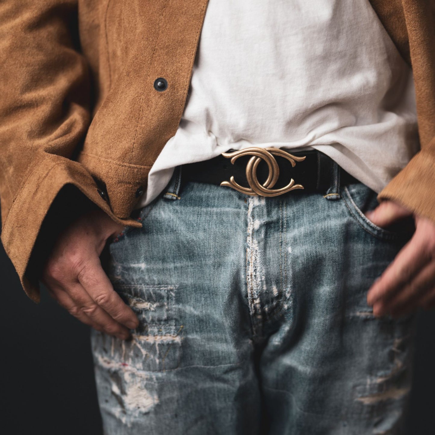 Double Naja Belt Buckle - Heritage Inspired