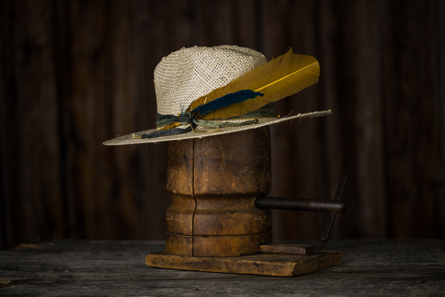 Pia Straw Hat: Handcrafted in the USA